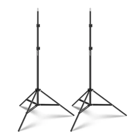 Pieds d’éclairage Neewer ST210 2,10 m en aluminium (lot de 2)