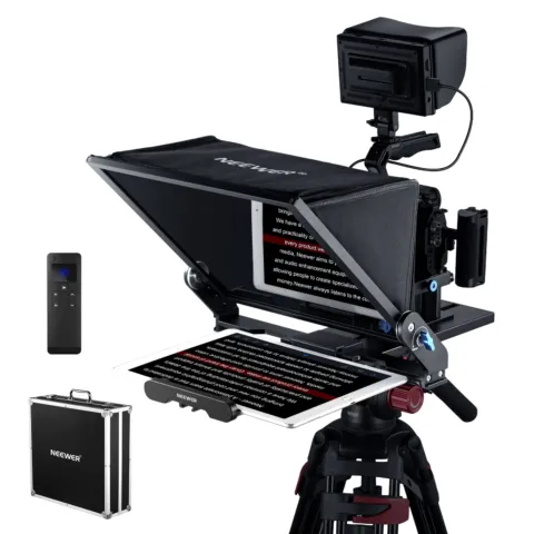 Prompteur Neewer X17 II 17&Prime; pour smartphone, tablette et caméra