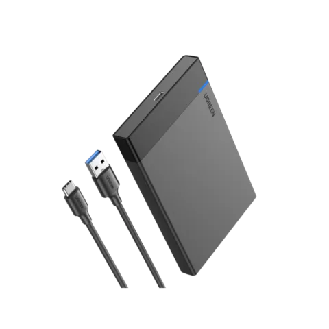 Boîtier externe Ugreen USB-C pour disque 2,5&Prime; SATA
