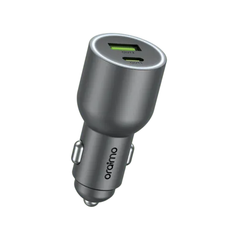 Chargeur voiture Oraimo PowerDrive 7691 Pro 69 W, USB-C et USB-A
