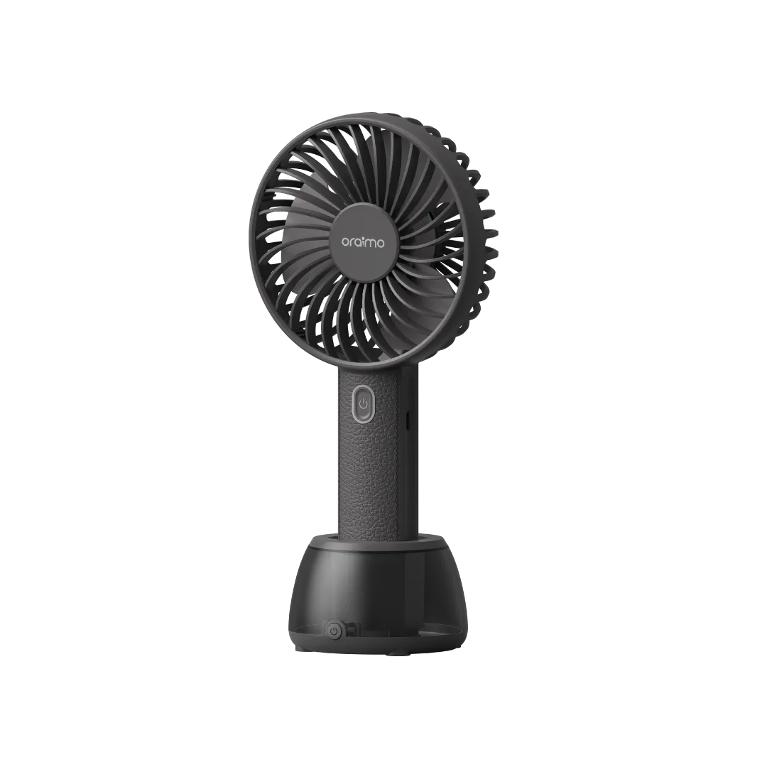 Ventilateur 2 en 1 Oraimo SmartHandheldFan 2 OHF-201A 2 500 mAh socle lumineux