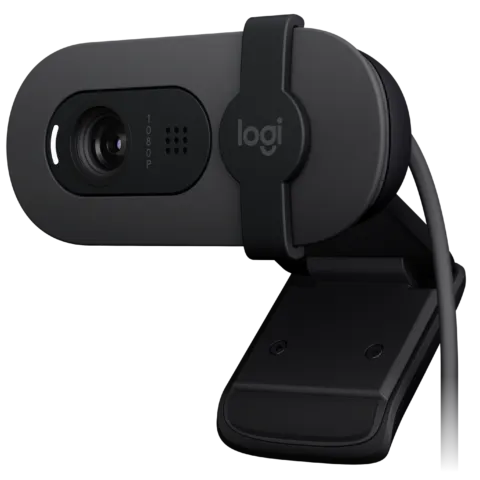 Webcam Logitech Brio 100 Full HD avec volet de confidentialité