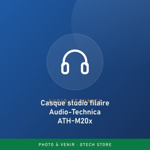 Casque studio filaire Audio-Technica ATH-M20x