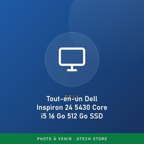 Tout-en-un Dell Inspiron 24 5430 Core i5 16 Go 512 Go SSD