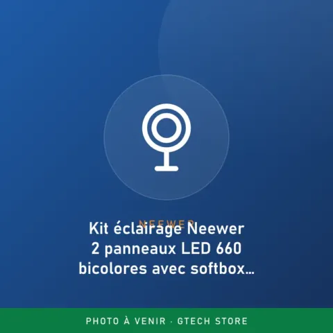 Kit éclairage Neewer 2 panneaux LED 660 bicolores avec softbox et pieds
