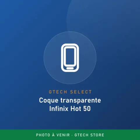 Coque transparente Infinix Hot 50