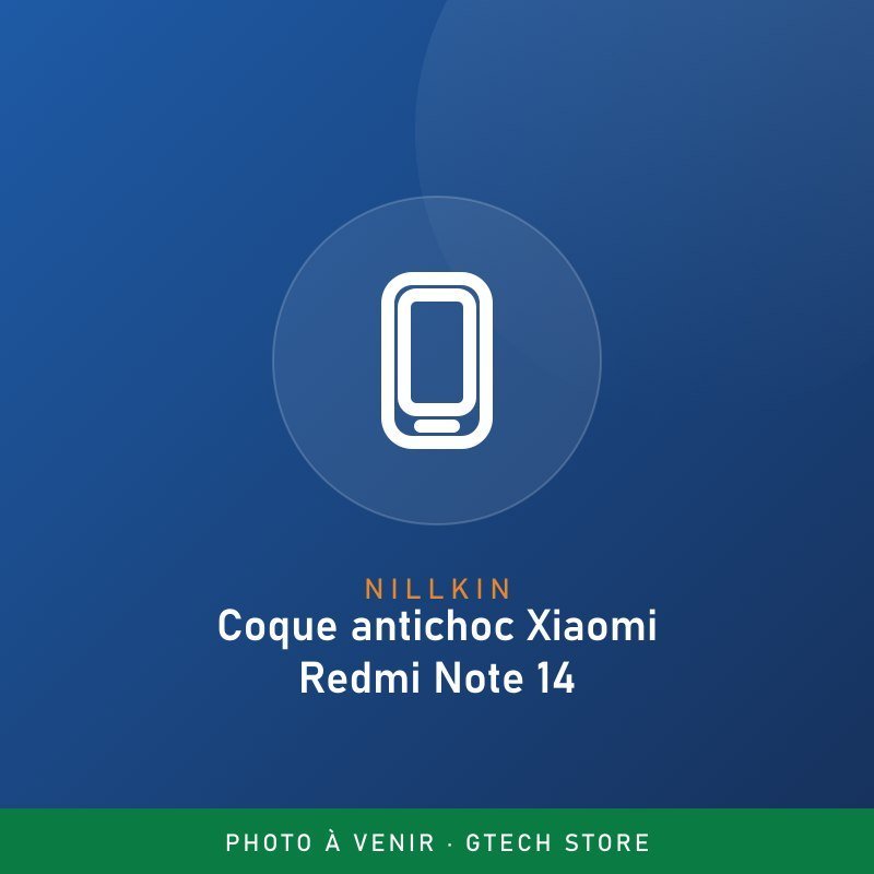 Coque antichoc Xiaomi Redmi Note 14