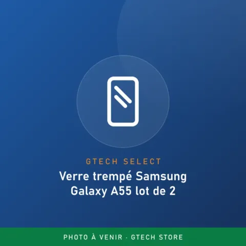 Verre trempé Samsung Galaxy A55 lot de 2