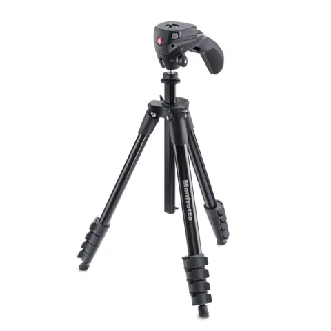 Trépied Manfrotto Compact Action 1,55 m avec poignée joystick
