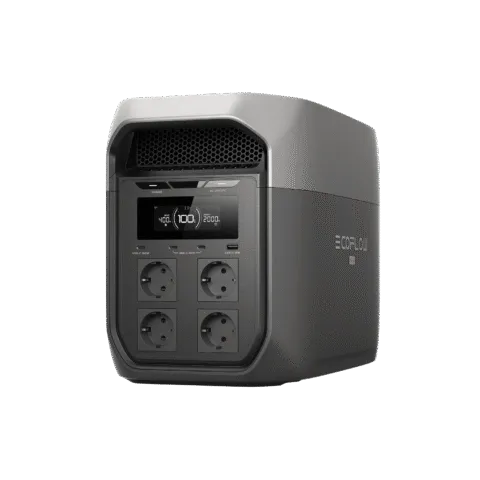 Station d’énergie portable EcoFlow DELTA 3 Max 2 048 Wh 2 400 W