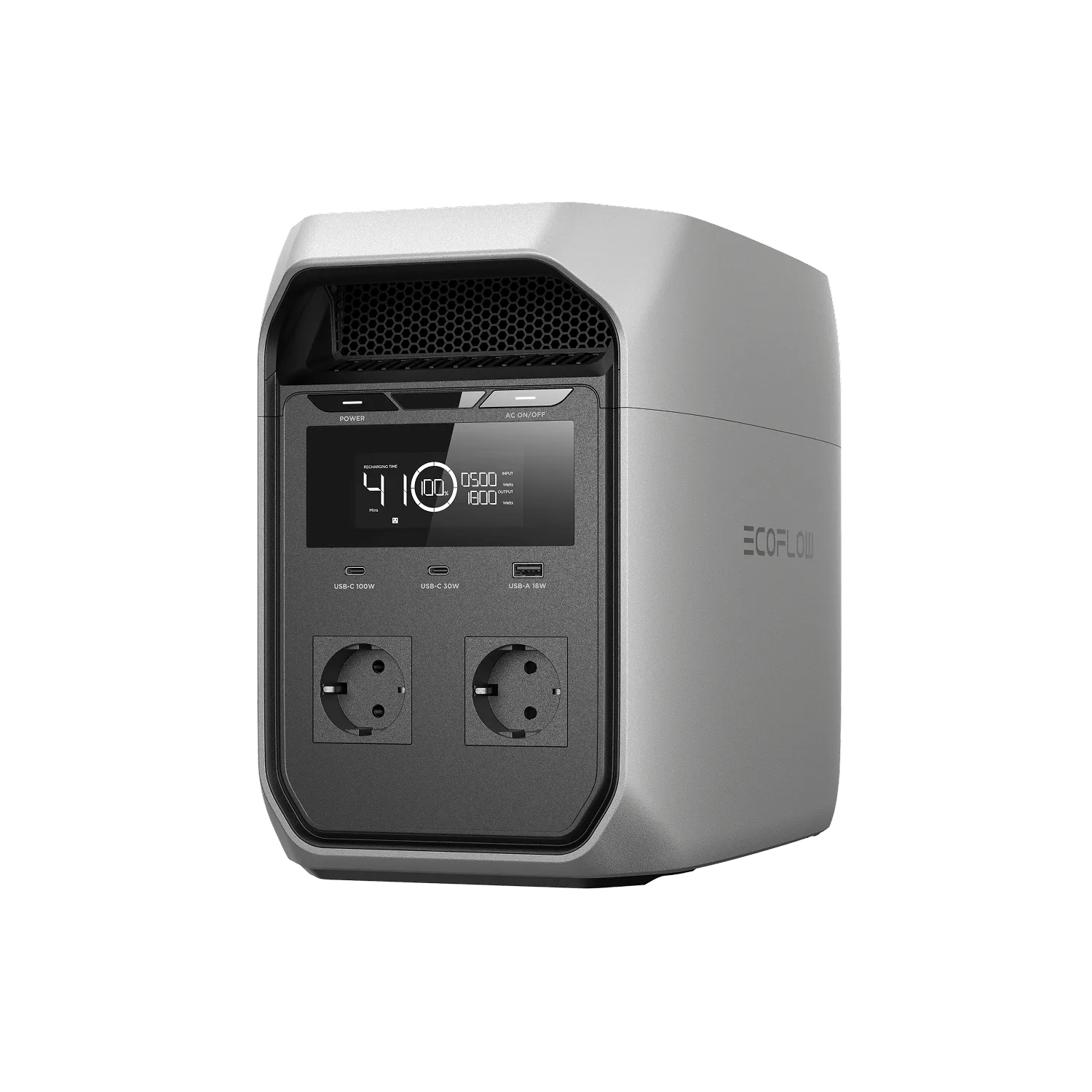 Station d’énergie portable EcoFlow DELTA 3 Classic 1 024 Wh 1 800 W