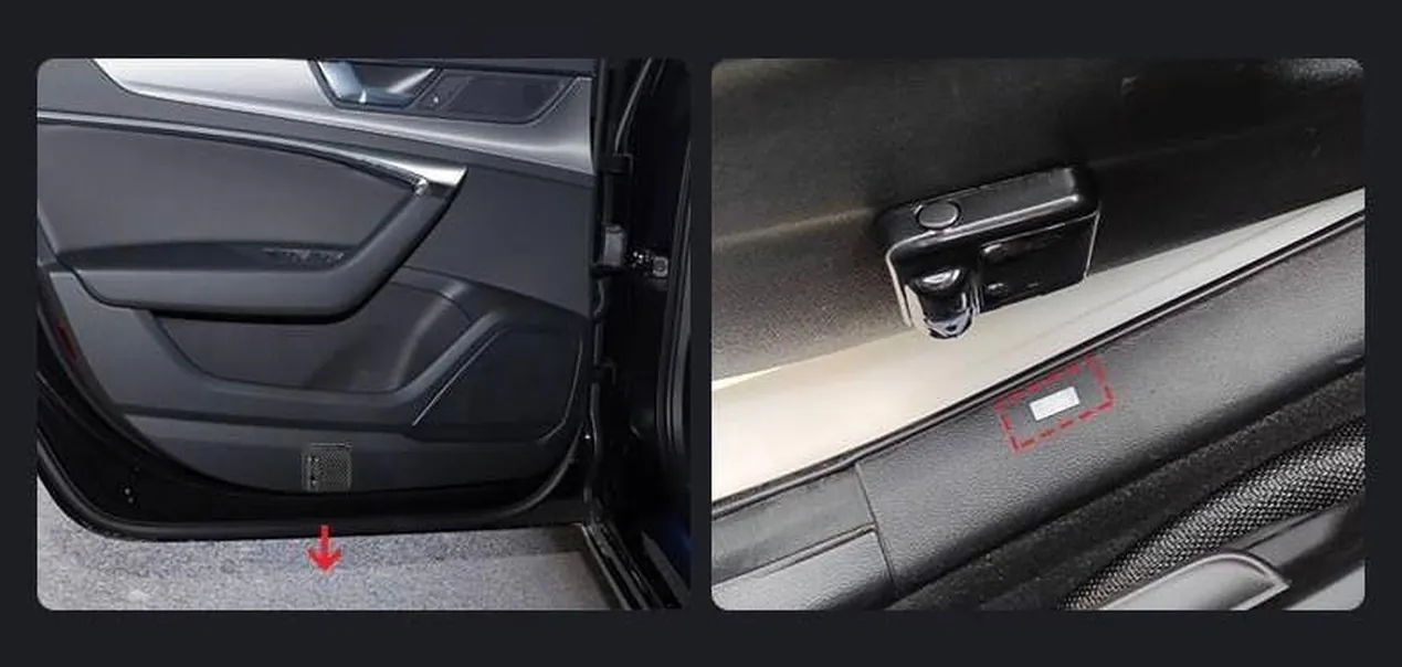 Projecteur de logo LED pour portière de voiture, sans fil et sans perçage, à piles – Image 3