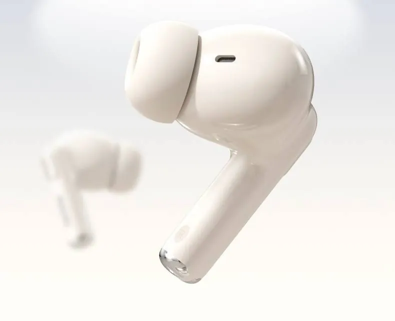 Écouteurs sans fil Philips True Wireless, blanc et argent, boîtier de charge ovale – Image 2