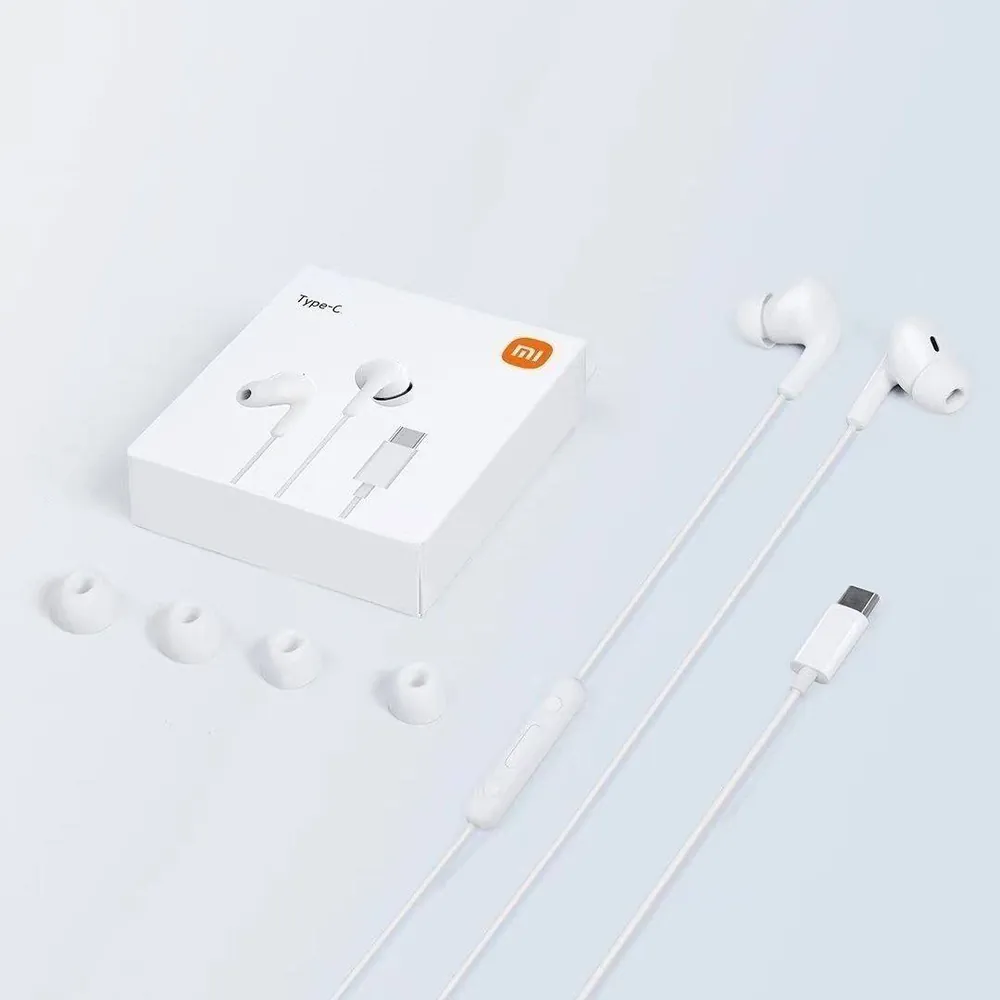 Écouteurs filaires Xiaomi USB-C (Type-C) avec micro et télécommande - Image 3