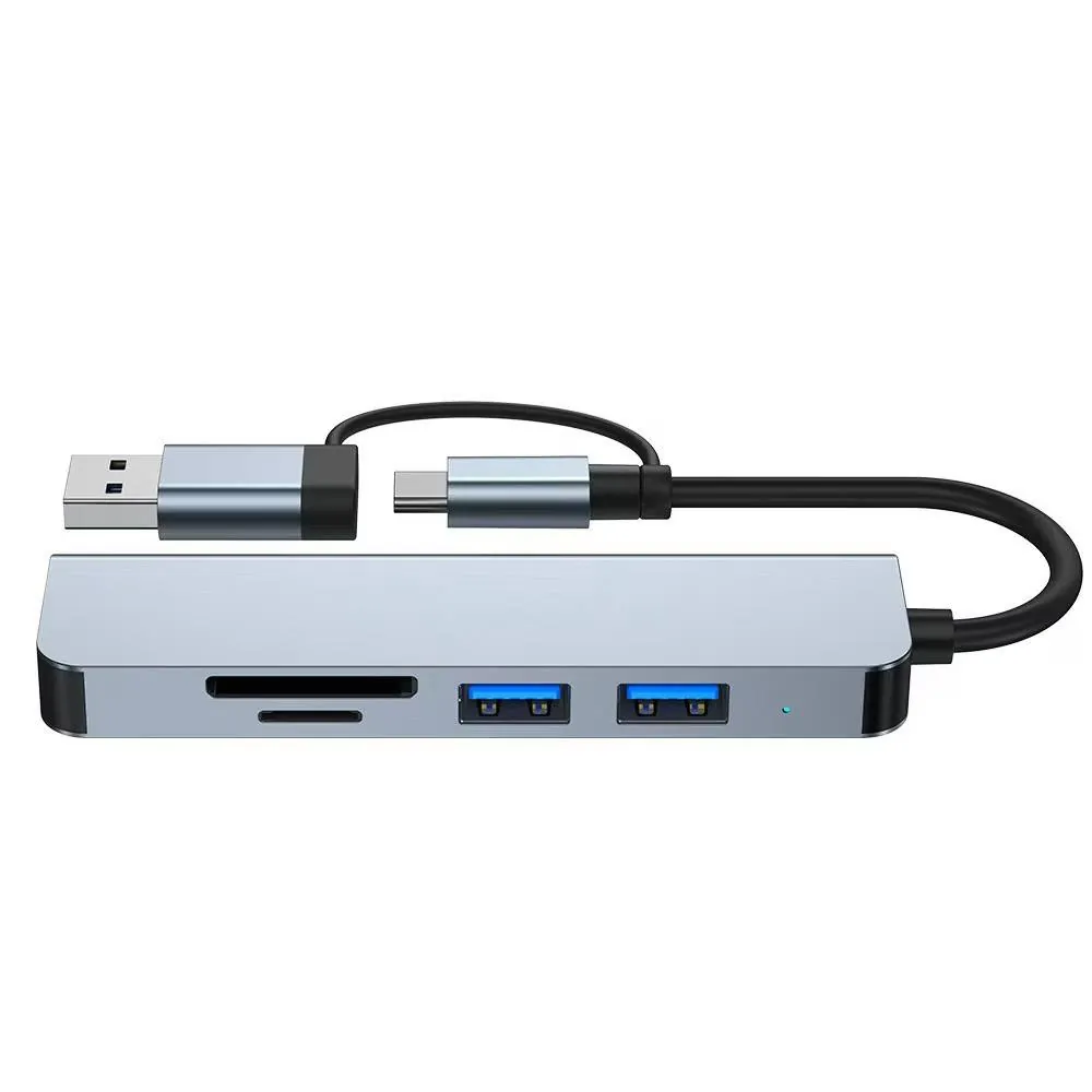 Hub USB multiport à double connecteur USB-C et USB-A, 5, 7 ou 8 ports – Image 3