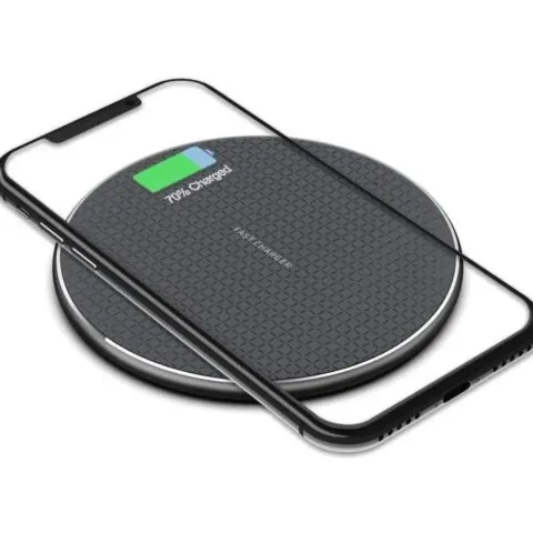 Chargeur sans fil à induction 15 W, norme Qi, ultra-plat