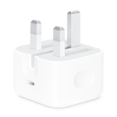 Chargeur Apple 20 W USB-C d’origine avec câble USB-C, charge rapide iPhone