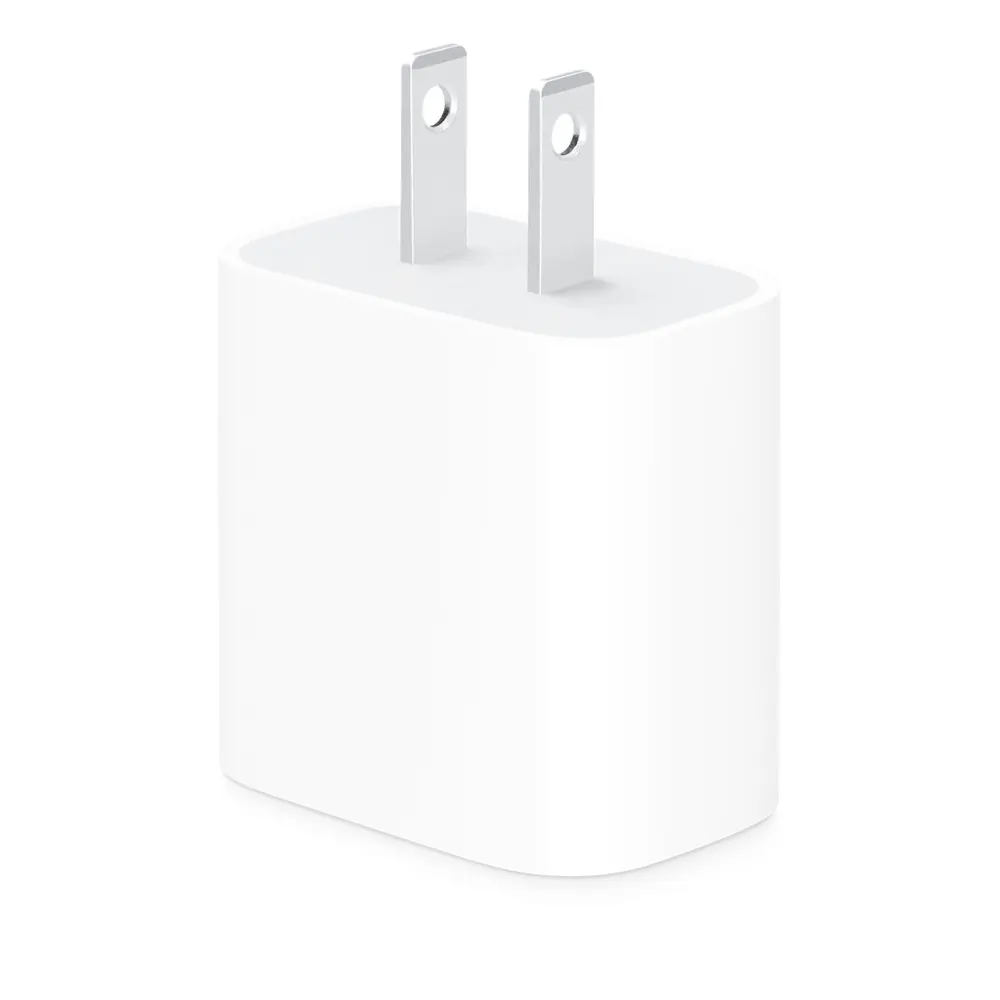 Chargeur Apple 20 W USB-C d’origine avec câble USB-C, charge rapide iPhone – Image 2