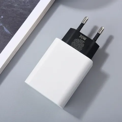 Chargeur Google 30 W USB-C d’origine avec câble USB-C, pour Pixel