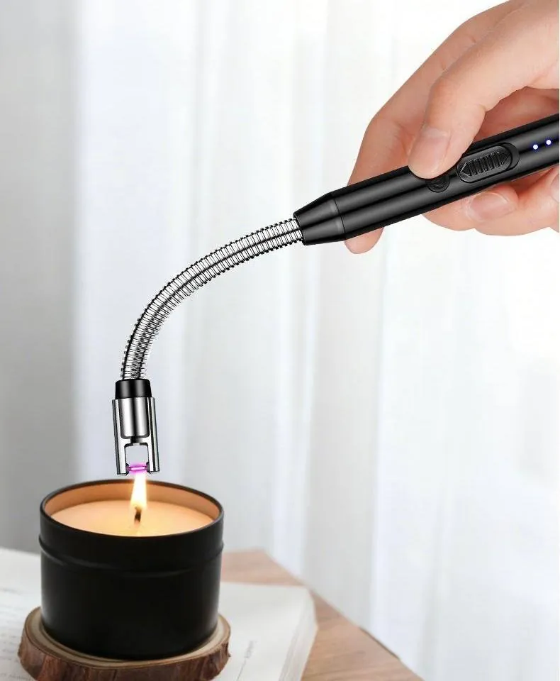 Allume-gaz électrique à arc rechargeable USB-C (Electric Arc BBQ Lighter), col flexible, pour cuisinière, bougies et barbecue – Image 3