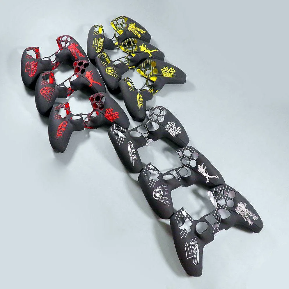 Pochette silicone à motifs pour manette PS5 DualSense - Image 2