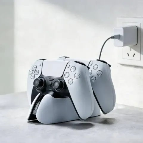 Station de charge DOBE pour 2 manettes PS5, voyants de charge, 2 versions