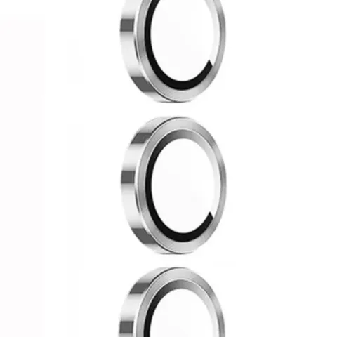 Anneaux de protection caméra Samsung Galaxy Z Flip 6, argent ou noir